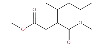 Dimethyl 2-(pentan-2-yl)-succinate